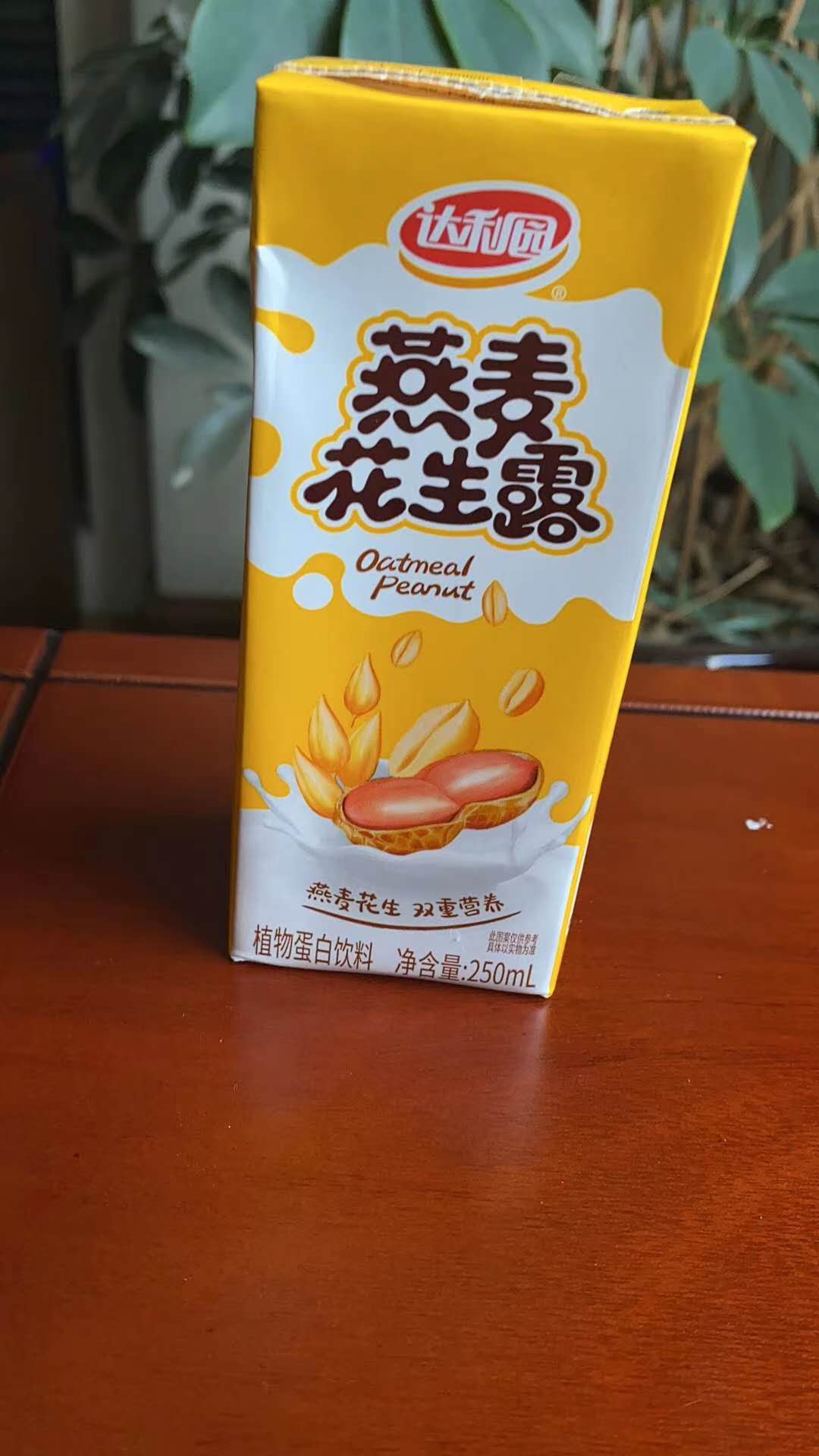 出达利园燕麦花生露250ml12和豆本豆250ml12日期到12月到期